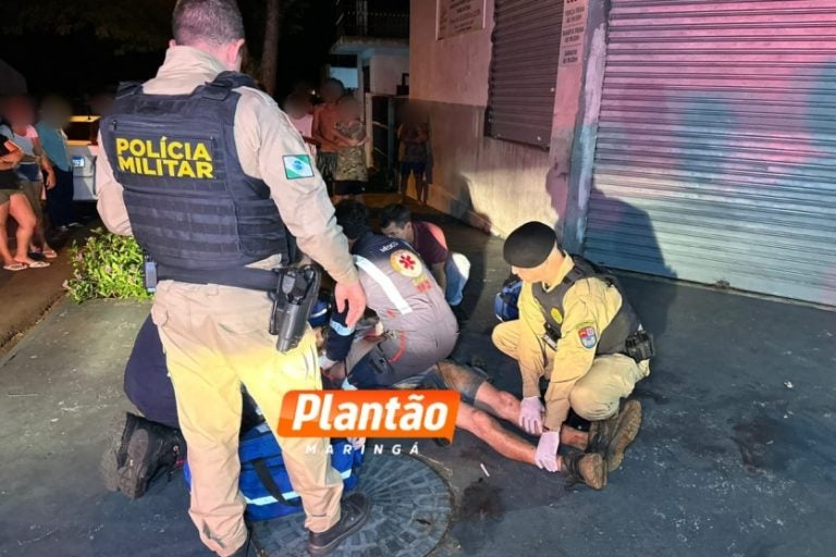 Homem E Intubado Apos Ser Encontrado Com Facada No Peito Na Porta De Igreja Em Maringa 5