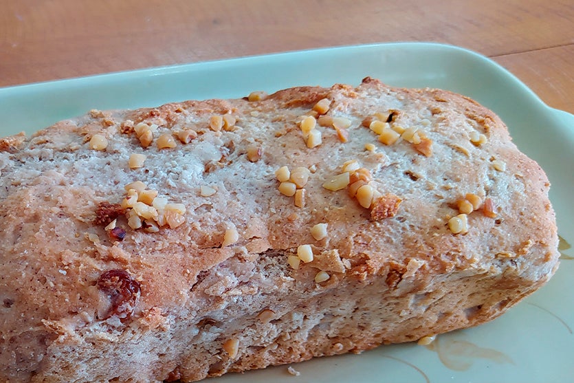 bolo branco sem glúten e sem lactose