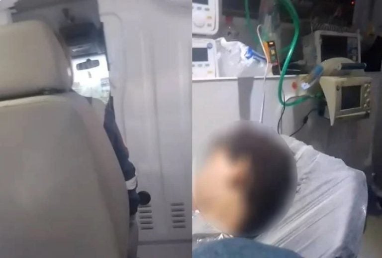 Ambulancia Com Musica Alta