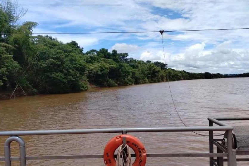 Ponte Rio Ivai Atual Travessia De Balsa