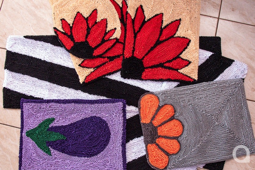 Tapetes da dona de casa de Umuarama