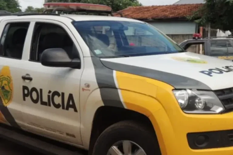 Viatura Pm Umuarama mandado prisão roubo