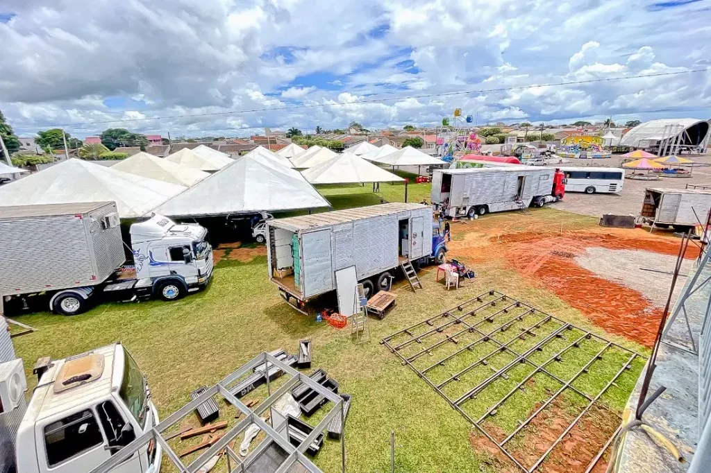 Preparativos da Expo Douradina