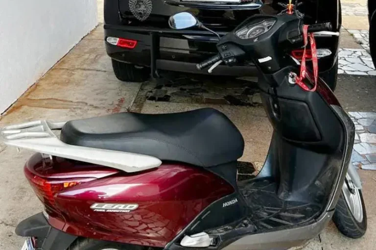 Moto Furtada Em Umuarama é Localizada Pela Pm Em Iporã