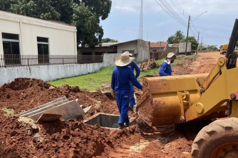 Obra De Pavimentação No Distrito De Santa Eliza Avança (1)