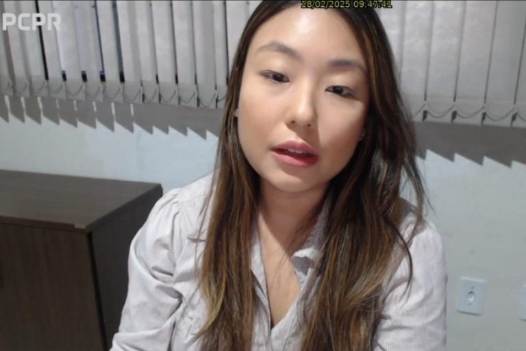 Golpista utiliza homicídio em Ivaté: PCPR alerta comerciantes. Na foto, a delegada Thais Fujihara.