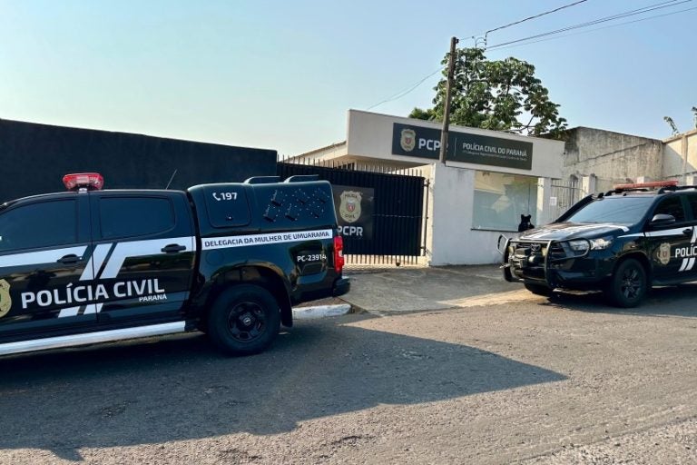 Adolescente é apreendido por tráfico em Cruzeiro do Oeste. Na foto, a delegacia do município.