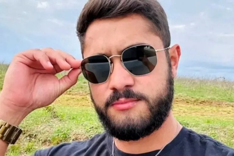 Caçador mata amigo acidentalmente. Na foto, a vítima, Murilo Marcondes.