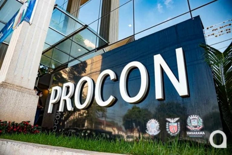 Procon de Umuarama alerta sobre golpe de consórcio. Na foto, a fachada do prédio da entidade.