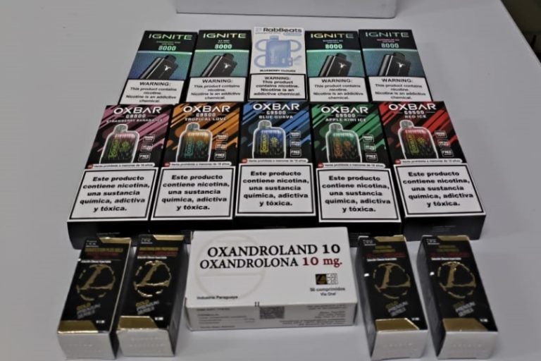 Contrabando em Cidade Gaúcha: PM apreende anabolizantes e cigarros eletrônicos.