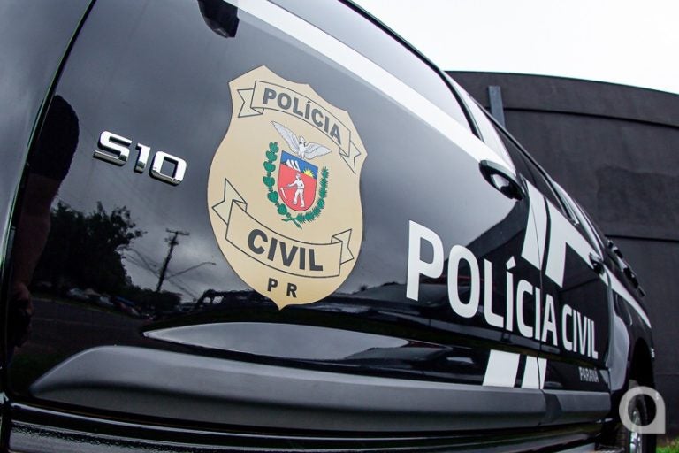 PCPR prende homem no Tarumã que era procurado por roubo. Na foto, uma viatura da PCPR.