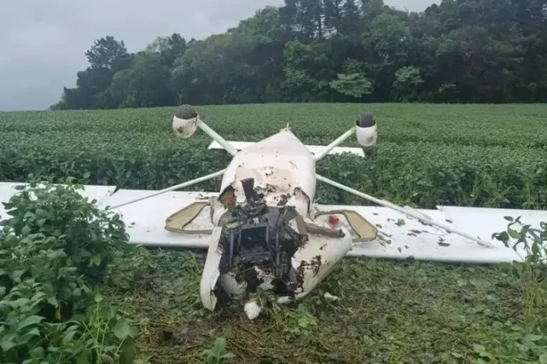 O avião de pequeno porte decolou de Concórdia (SC) com destino a Ibirá (SP).