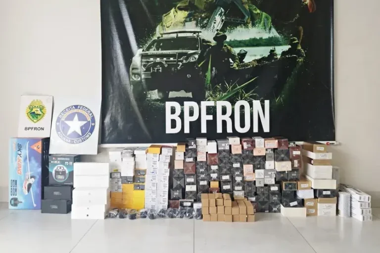 Carga De Perfumes E Celulares Apreendida Em Umuarama