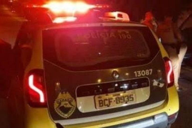 Confraternização familiar: As vítimas foram socorridas, mas não souberam identificar autores das agressões.