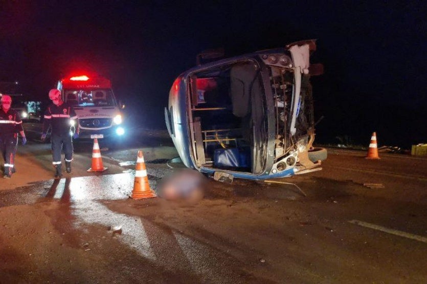 Homem Morre Em Colisão 