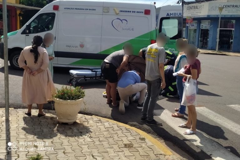 Adolescente fica ferido: a ocorrência foi registrada na tarde desta quinta-feira (27).