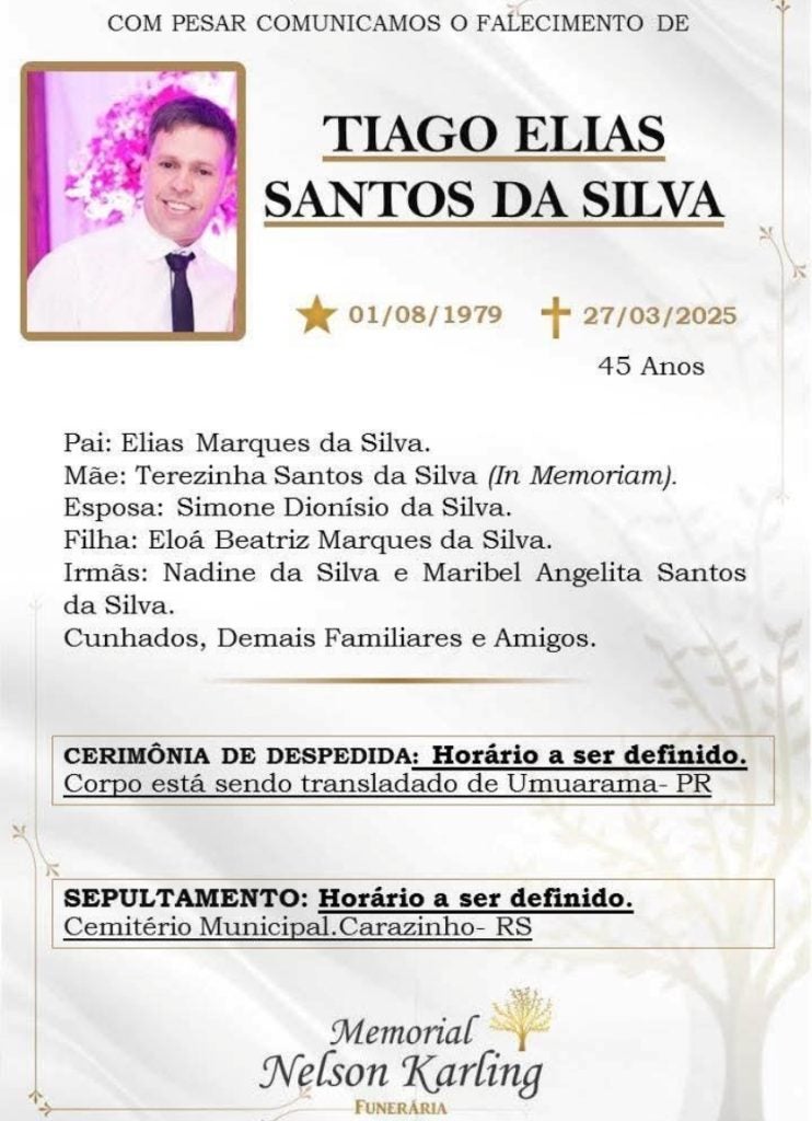 Homem Vítima De Espancamento Em Umuarama Morre No Hospital