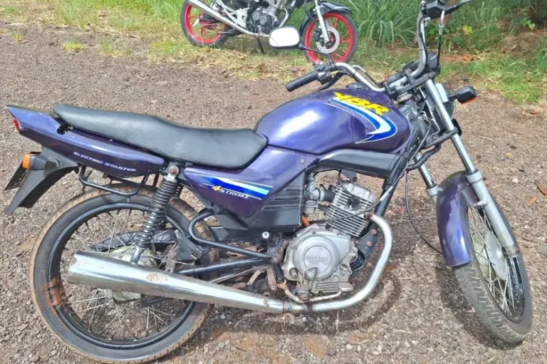 Moto Furtada Em Iporã é Localizada Pouco Depois Em Umuarama