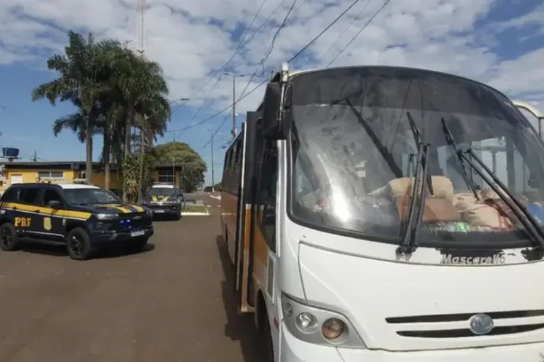Prf Flagra Dois ônibus De Empresa Fazendo Transporte Irregular