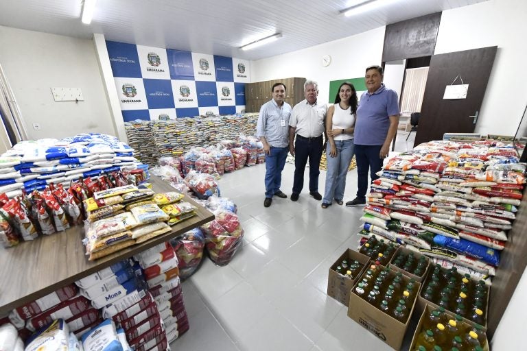 Prefeitura: A maior parte dos itens foi coletada no domingo, dia 16, após a missa campal e o show com o padre Reginaldo Manzotti.