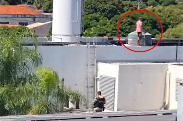 Suspeito De Furtar Clínica Sobe Em Telhado Para Fugir E Sofre Queda
