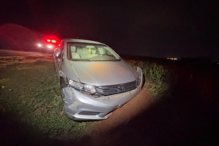Tentativa de roubo na PR-900 em Peabiru termina em colisão.