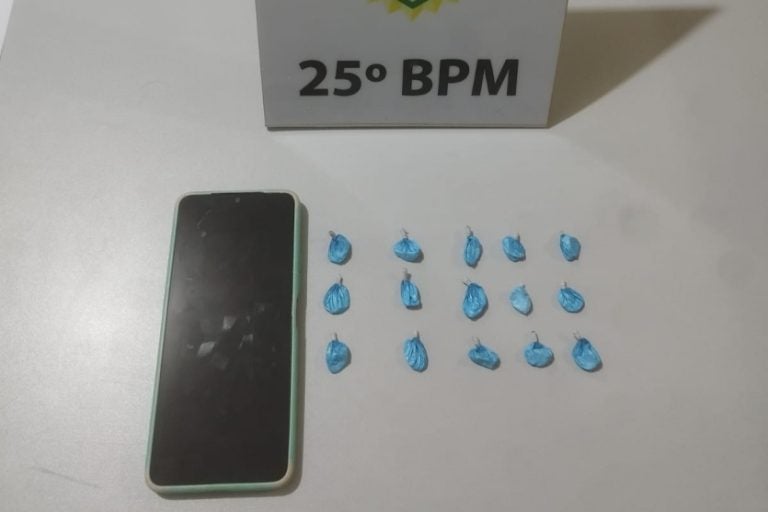 Alto Piquiri: as drogas estavam embaladas individualmente e prontas para a venda