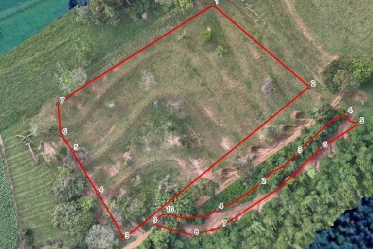 Área de desmatamento ilegal em Iporã: o responsável pela área também recebeu um Auto de Infração Ambiental no valor de R$ 14 mil.