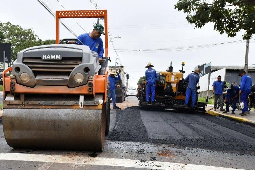 Asfalto é Refeito Na Av. Paraná Após Retirada De Travessias Elevadas (2)