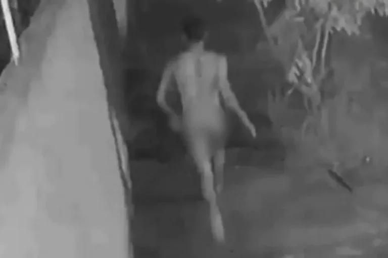 Câmeras Registram Homem Sem Roupas Em Fuga Após Tentativa De Estupro 1