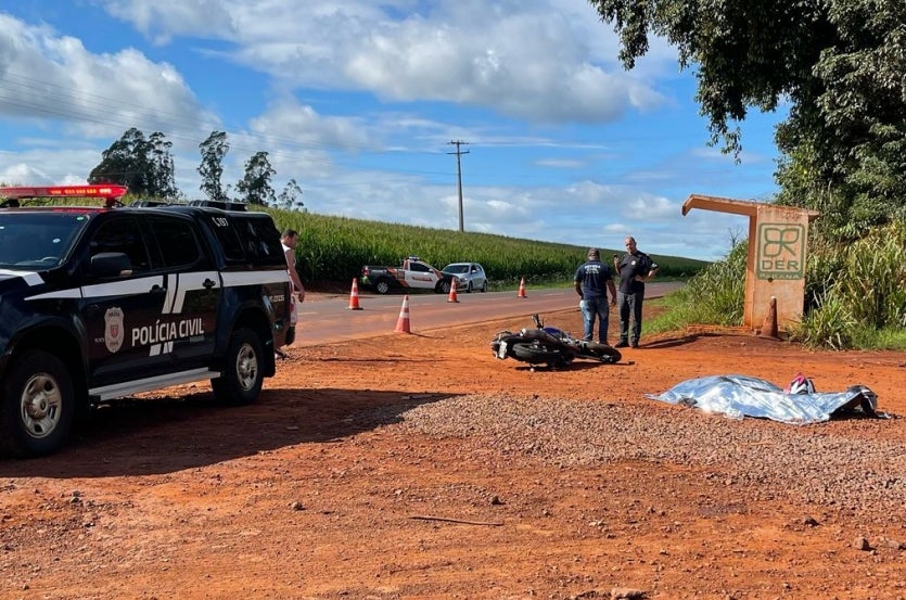 Condutor Morre Após Sofrer Queda De Moto Na Rodovia Pr 182 (4)