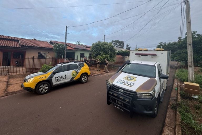 Homem é morto: o crime ocorreu por volta das 4h, em uma residência localizada no bairro Vitória Régia.