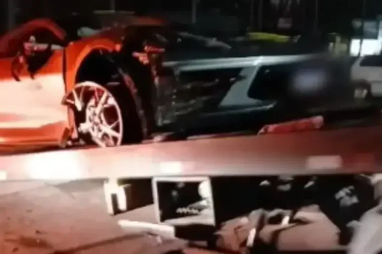 Influencer foge: ele estaria a mais de 100 km por hora em um bairro residencial.