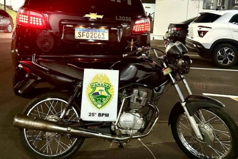 Motocicleta Furtada
