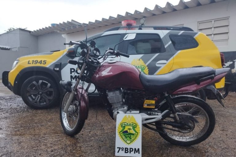 Motocicleta roubada