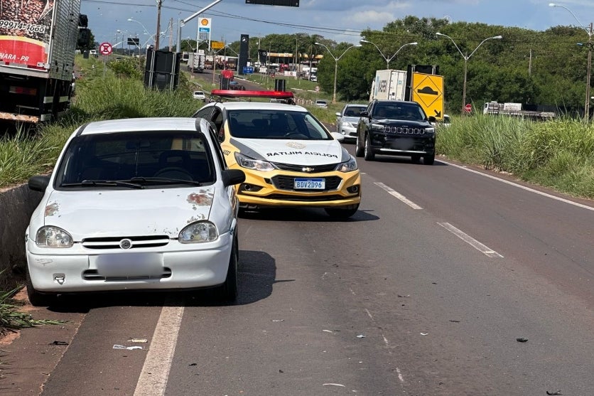Motociclista é Socorrido Após Queda Perto Do Viaduto Da Pr 323 (3)