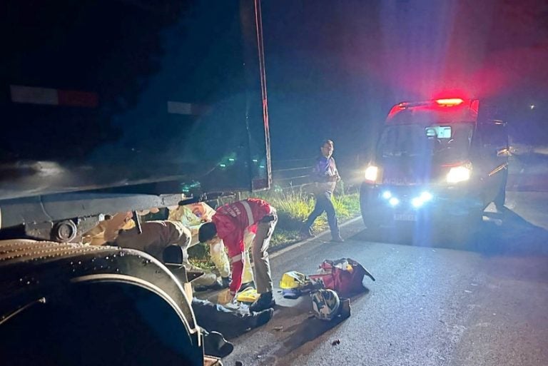 Motociclista Morre Após Bater Em Caminhão Parado Em Umuarama (4)