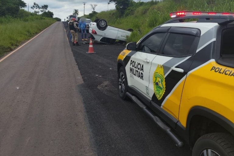 Motorista fica ferido: