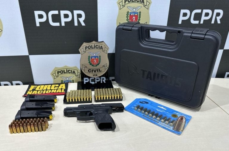 Polícia Confisca Arma De Suspeito De Ameaçar Servidores Públicos