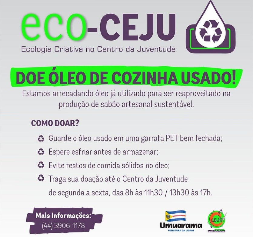 Projeto Transforma óleo Usado Em Sabão No Centro Da Juventude (2)