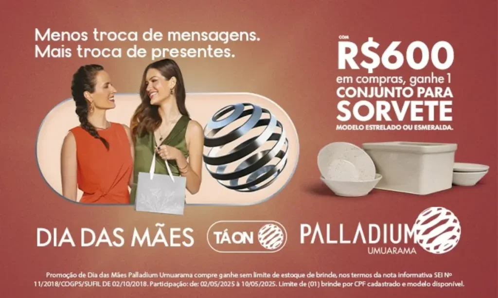 Shopping Palladium Umuarama Lança Campanha De Dia Das Mães 1