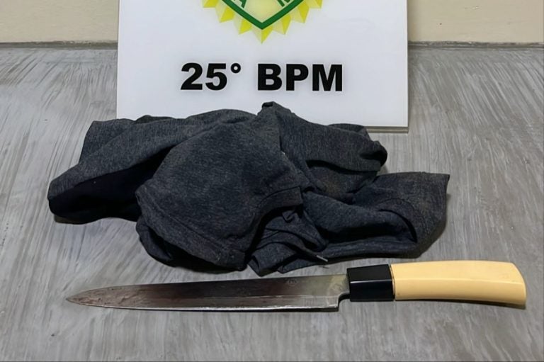 Suspeito De Matar Homem Em Iporã é Preso Com A Faca Na Mão