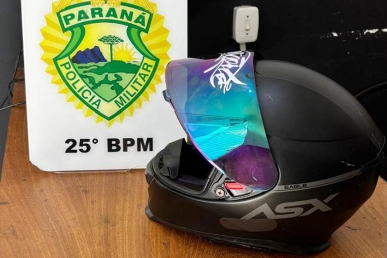 Suspeito De Receptação é Preso Pela Pm Com Capacete Furtado