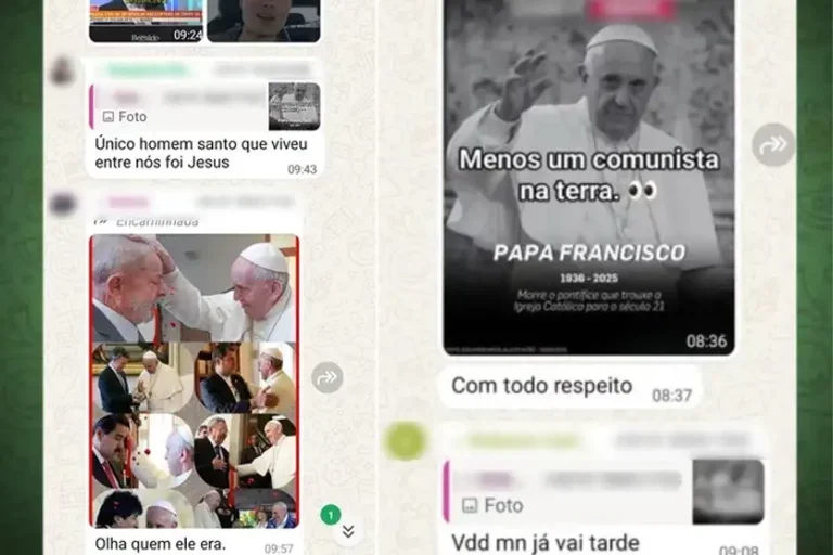 Policial zomba da morte do papa Francisco