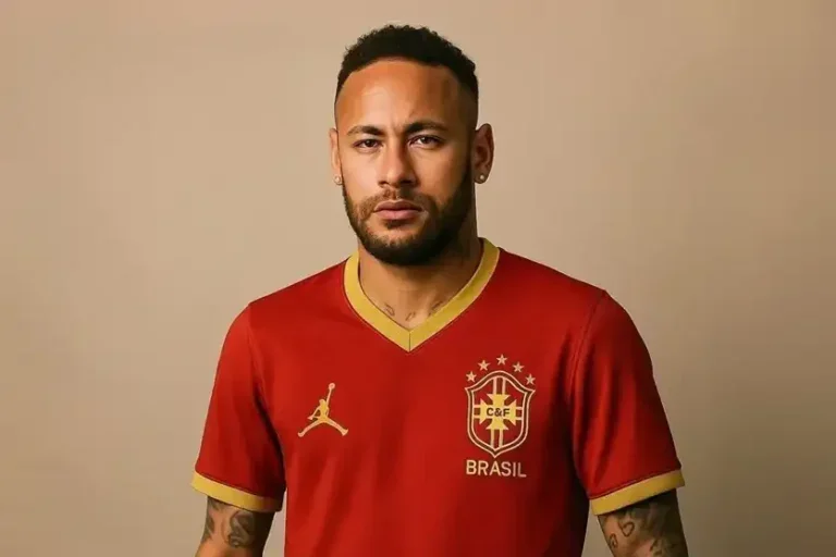 Uniforme Vermelho Da Seleção