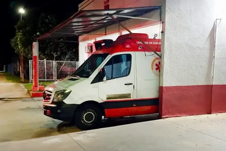Bebê é salvo pelo Samu: