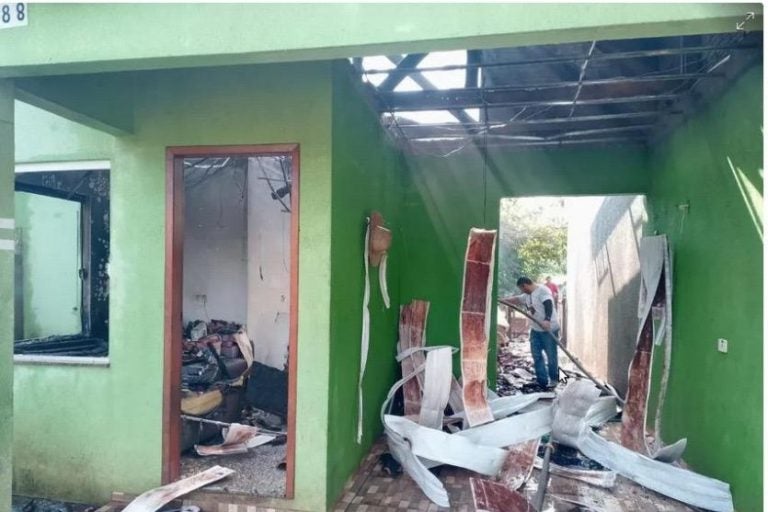 Companheiro Agride Mulher E Ela Coloca Fogo Na Casa, Em Iporã; Ambos Foram Detidos