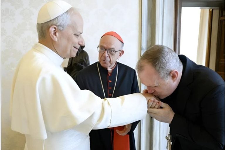 Dom Catelan, Com Raízes Em Umuarama, Encontra O Papa Leão Xiv No Vaticano