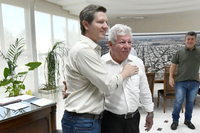 Fernando Scanavaca Recebe O Secretário Da Justiça E Cidadania (2)