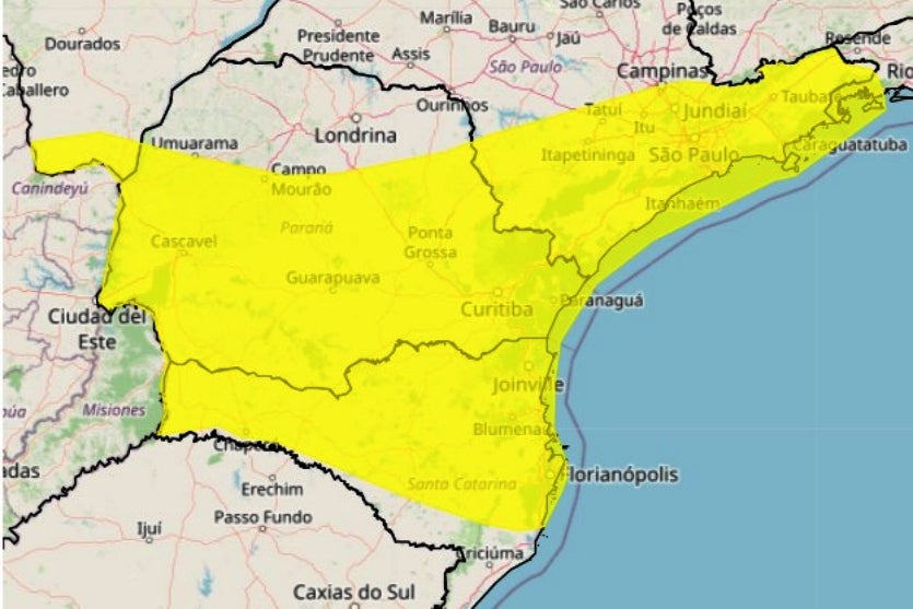 Inmet E Defesa Civil Alertam Para Chuvas Intensas Em Umuarama (3)
